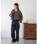 【ユニセックス】メリノウールVネックニット