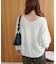 【AW先行予約】ウールカシミア前後2WAYプルオーバー