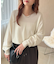 【AW先行予約】ウールカシミア前後2WAYプルオーバー