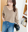 【AW先行予約】ウールカシミア前後2WAYプルオーバー