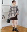 チェック柄プルオーバー《WEB限定カラーあり》