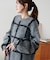 【着映え/手洗い可能】チェック柄プルオーバー《WEB限定カラーあり》