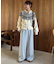 求心柄Wジッププルオーバー
