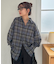 【ユニセックス】TRネルチェックオーバーシャツ