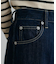センタープレスストレートデニムパンツ