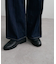 センタープレスストレートデニムパンツ