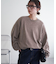 【ユニセックス】スーパーファインウールクルーネックニット