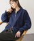 ダブルジップニットジャケット