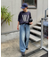 【ユニセックス】Verticalロゴスウェット
