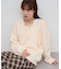【umm.】レース使い2WAYプルオーバー