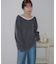 【umm.】レース使い2WAYプルオーバー