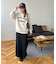 【ユニセックス】アソートワッペンスウェット