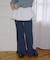 【umm.】フリルスウェットパンツ