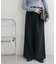 ウールライクワイドパンツ