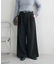 ウールライクワイドパンツ