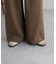 ウールライクワイドパンツ