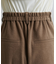 ウールライクワイドパンツ