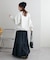 【コーデを格上げ】タックフレアスカート