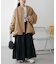 【コーデを格上げ】タックフレアスカート