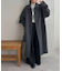 【見た目以上の軽さ/ユニセックス】中空糸ベルテッドロングコート