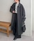 【見た目以上の軽さ/ユニセックス】中空糸ベルテッドロングコート