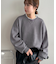 【ユニセックス】スムーススウェットライクニット