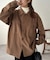 【ユニセックス】ウールライクCPOシャツジャケット