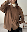 【ユニセックス】ウールライクCPOシャツジャケット