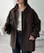 【ユニセックス】ウールライクCPOシャツジャケット
