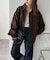 【ユニセックス】ウールライクCPOシャツジャケット