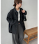 【ユニセックス】ウールライクCPOシャツジャケット