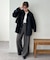 【ユニセックス】ウールライクCPOシャツジャケット
