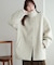 【着こなしやすい】ステンカラーシャギーミドルコート