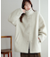【着こなしやすい】ステンカラーシャギーミドルコート