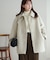 【着こなしやすい】ステンカラーシャギーミドルコート