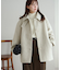 【着こなしやすい】ステンカラーシャギーミドルコート