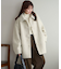 【着こなしやすい】ステンカラーシャギーミドルコート