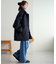 【着こなしやすい】ステンカラーシャギーミドルコート