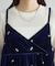 ベロア刺繍カシュクールキャミチュニック