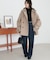 【軽量&暖かい/着こなし自在】中空糸スタンドミドルコート《WEB限定カラーあり》