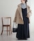 【軽量&暖かい/着こなし自在】中空糸スタンドミドルコート《WEB限定カラーあり》