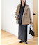 【軽量&暖かい/着こなし自在】中空糸スタンドミドルコート《WEB限定カラーあり》