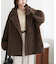 【軽量&暖かい/着こなし自在】中空糸スタンドミドルコート《WEB限定カラーあり》
