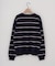 【ユニセックス】ボーダースムースニット