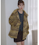 【umm.】チェックシャギーコート