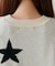 【ユニセックス】星柄ジャガードニット