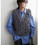 フリンジVネックベスト