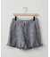 【umm.】フリルニットショートパンツ
