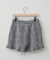 【umm.】フリルニットショートパンツ