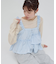 【umm.】アシメフリルキャミブラウス